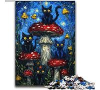 Black Cat Art Adult Jigsaws 2000 Pieces Difficult, Challenging Game And Family Play Artists Collection, Fine Art for Age 14 Years Up (70x100cm)