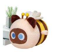 Black Cat Bee Plush Pillow - Soft Plush Size | Cute Kitty Transformed Bee Stuffed Toy Decorative Cushion Gift | For Bedroom Sofa Cuddling Relaxation And Daily Comfort