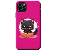 Black Cat Book Lover Reading Easily Distracted By Books Cats Case for iPhone 11 Pro Max