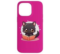Black Cat Book Lover Reading Easily Distracted By Books Cats Case for iPhone 14 Pro Max