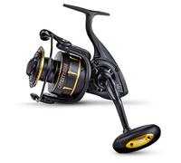 Black Cat Brutal Strong Catextreme 55 Catfish Fishing Reel for Large Fish Fishing Braided Braking Force 6 Ball Bearings Black Yellow