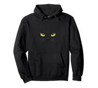 Black Cat, Cat's Eyes Pullover Hoodie