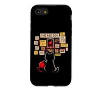 Black Cat Detective Red Dot Investigation Conspiracy Board Case for iPhone SE (2020) / 7/8