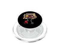 Black Cat Detective Red Dot Investigation Conspiracy Board PopSockets PopGrip for MagSafe