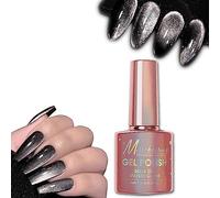 Black Cat Eye Gel Nail Polish 9D Holographic Glitter With Free Magnet UV LED Soak Off Home DIY Manicure Salon Varnish 7.5ml