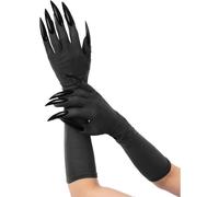 Black Cat Gloves with Black Claws