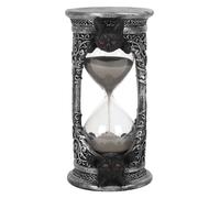 Black Cat Hourglass Sand Timer Gothic Decorative Ornament New
