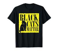 Black Cat Lover | Cat Mom Cat Dad | Black Cats Matter T-Shirt