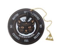 Black Cat Magick Pendulum Divination Kit | Mystical Divination Set