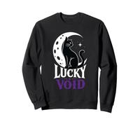 Black Cat Moon Lucky Void Sweatshirt