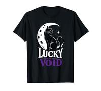 Black Cat Moon Lucky Void T-Shirt