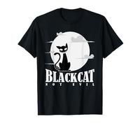 Black Cat not Evil T-Shirt