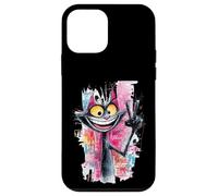 Black Cat Peace Graffiti Pop Character Graphic Art Sign Case for iPhone 12 mini