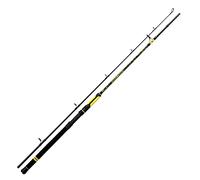 Black Cat Premium Passion Boat Spin Catfish Fishing Rod Casting Weight 50-190 g Black/Yellow 2.40 m