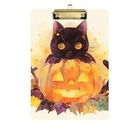 Black Cat Pumpkin Happy Halloween Boys Storage Box Standard Hole For Teacher's First Year Must Size 9x12