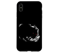 Black cat - Ruler of the Night - Born of the Darkness Case for iPhone XS Max
