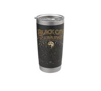 Black Cat Sabbath Rock Band Stainless Steel Insulated Tumbler
