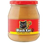 Black Cat Smooth Peanut Butter - No Added Sugar or Salt - 400g