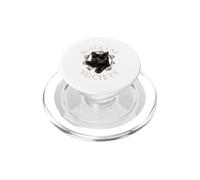 Black Cat Society Tshirt Meow Kitty Kitten Funny Halloween PopSockets PopGrip for MagSafe