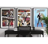 Black Cat & Spider Man Getting Married Prints (A4 Unframed)