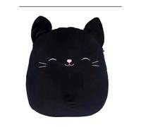 (BLACK cat) Squishmallows Doll Plush Toy Cushion Stuffed Pillow Cartoon Soft Toys Xmas Gift