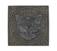 Black Cat Stepping Stone Ornament Something Different Black One Size