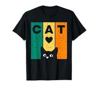 Black Cat Surprise I Love Cats and Kittens T-Shirt