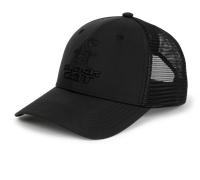 Black Cat Trucker Cap - Black - Catfish Fishing Clothing