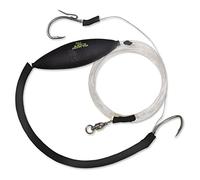 Black Cat U-float leader for catfish fishing, 200 cm, anti-tangle rig
