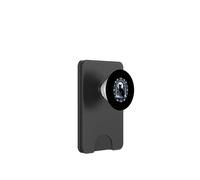 Black Cat Winter Night Snowflakes Enchanting PopSockets PopWallet for MagSafe