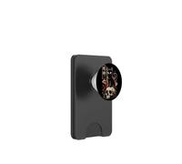 Black Cat Yokai Skulls Sakura Gothic Japanese Halloween PopSockets PopWallet for MagSafe
