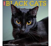 Black Cats 2026 Wall Calendar