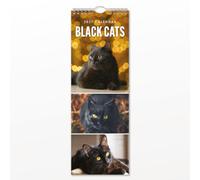 Black Cats - 2027 Slim Wall Calendar- By Red Robin Publishing