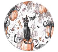 Black Cats. Bats. Candy, Pumpkins Jigsaw Puzzles. 1000pcs (67.5x67.5cm) Holiday Themes Whimsical Challenge Toy for Educational Games Gifts