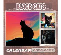 Black Cats Calendar 2026-2027: 18 Month Planner To Keep You On Track from Sep 2026 to Dec 2027,Square 8.5 x 8.5 Inches Gift For Organizing & Planning