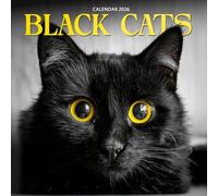 Black Cats Calendar 2026: Elegant & Mysterious Photography of Black Cats