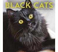 Black Cats Calendar 2026, Wall Calendars, Month To View, Cats, Gift