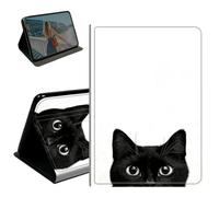 Black Cats Case for iPad Pro 13 Inch 2024/2025/2026,PU Leather Stand Smart Protective Cover with Auto Wake/Sleep,Multi-Angle Viewing Case