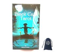 Black Cats Tarot Cards Game,with bag,Firend Game,Fortune Telling Toys