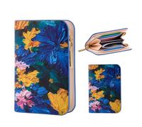 Black Cats Women Wallet, PU Little Women Coin Purse Wallet-Zipper Pocket Wallet, Small Slim Thin Credit Card Wallet for Female Ladies Teen Girls Girly, Black, Starrypetals