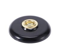 Black Cello End Pin Holder Non Slip Base for Stable Practice Setup | Plastic and Rubber Construction, Strong Grip, Suits Wood Floors, Music Students, Double Bass Players, Studio Sessions