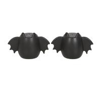 Serano Salt & Pepper Shakers Bat Wing - Halloween Table Decor, Conversation Starter