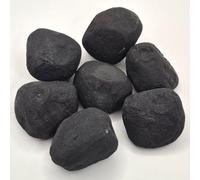 Black Ceramic Gas Fire Pebbles Set of 7 Suits Gas & Ethanol Fires