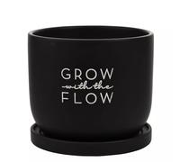 Country Living Ceramic Grow With The Flow Plant Pot