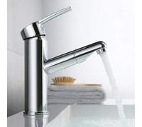 Black Ch Bathroom Faucet - d Pull-Out Basin Mixer Tap, Hot & Cold Brass a Faucet for Modern Bathrooms, & Design (7)