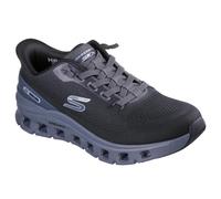 Skechers Men's Arch Fit Glide-Step Pro Slip-in Trainers, Black Knit/Charcoal Pu, 7 UK
