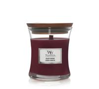 Woodwick Black Cherry scented candle with wooden wick 275 g