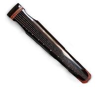 Black Chinese Guqin Beginner Handmade Raw Lacquer Old Fir Seven-stringed Guqin Musical Instrument Guqin for Beginner (Color : 01)