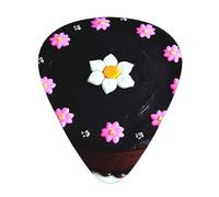 Black Chocolate Cake Stylish and durable guitar picks, three types of thin, medium and heavy guitar picks (12 pieces), suitable for guitar, bass, electric guitar, ukulele,
