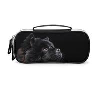 Black Chow Chow Pencil Case Portable Makeup Bag Organizer Pencil Pouch Cosmetic Bags for Women